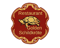 Goldene Schildkröte Halle logo.